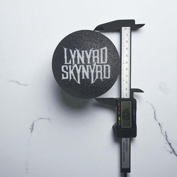Lynyrd Skynyrd Coaster Set White with Holder – Southern Rock Decor - Picture 4 of 7